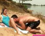Sex am Strand ist unübertrefflich geil