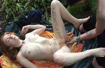Threesome Outdoorporno